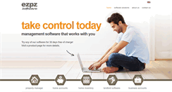 Desktop Screenshot of ezpzsoftware.co.uk