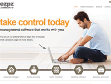 Tablet Screenshot of ezpzsoftware.co.uk